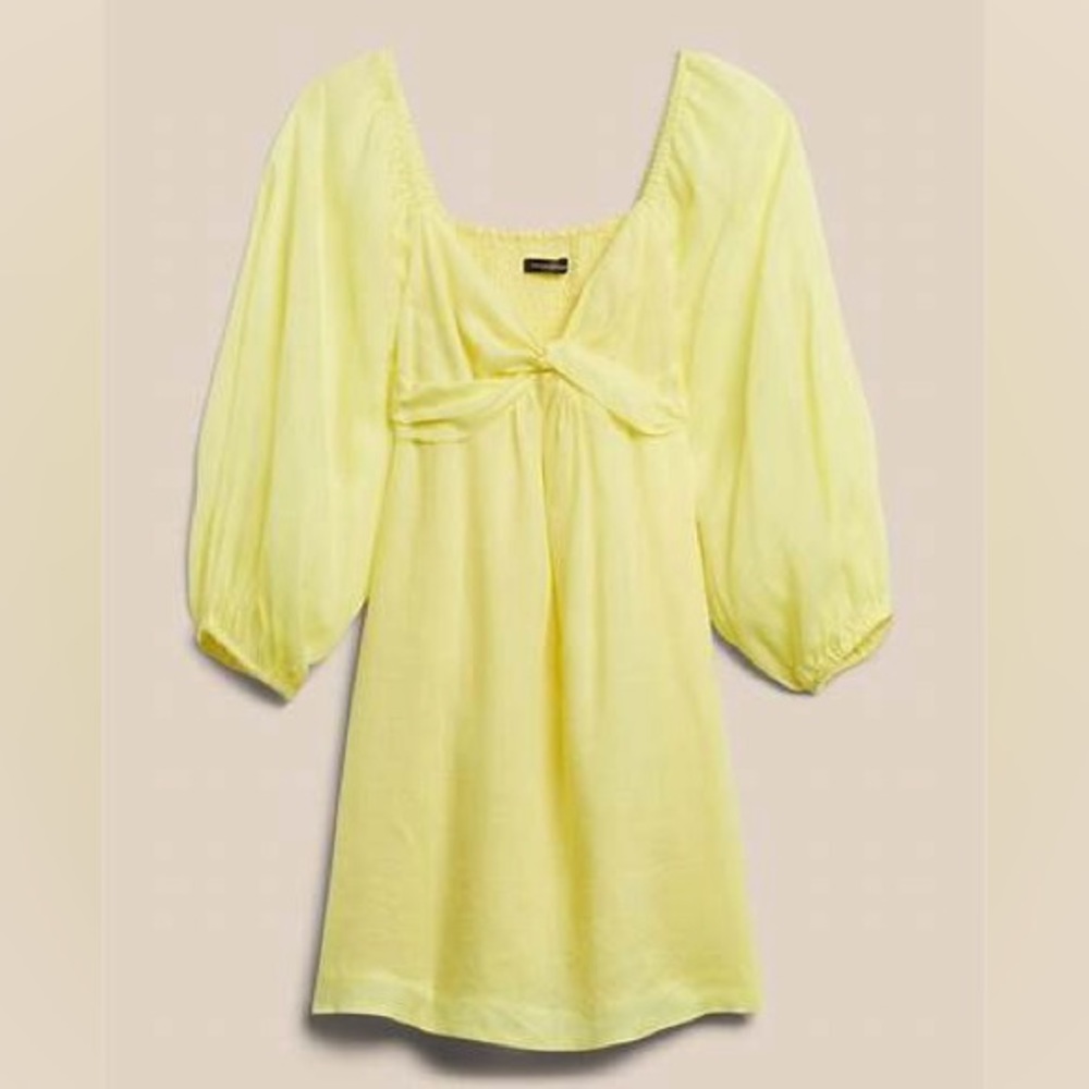 Banana Republic Yellow Dress